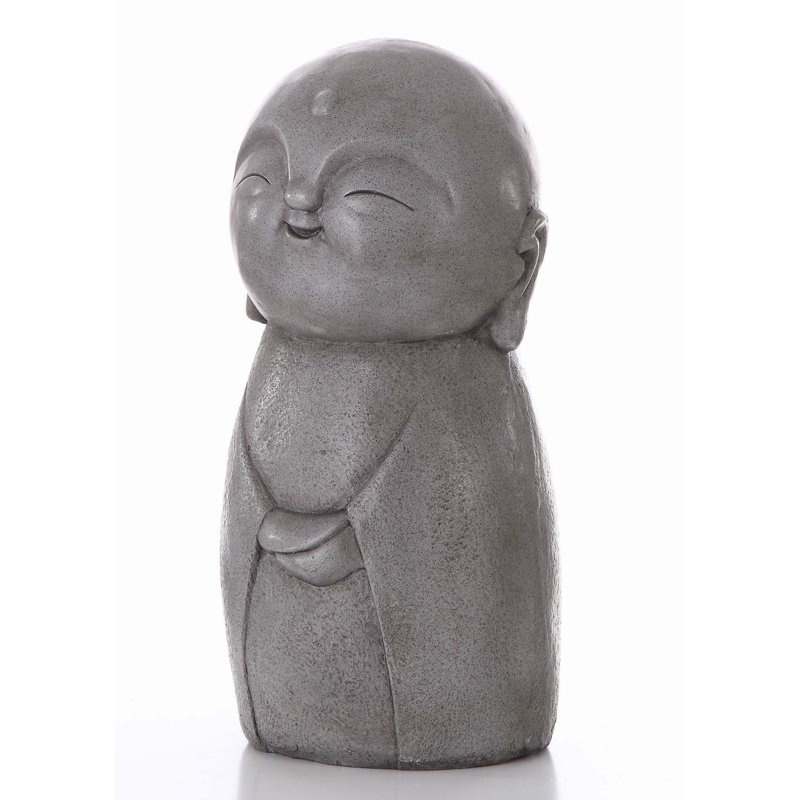 HiLine Gift Ltd. Smiling Lucky Japanese Jizo Statue & Reviews Wayfair